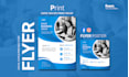 design modern printable or digital flyer, poster, brochure