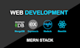 develop mern stack web app with reactjs nextjs and expressjs