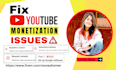 fix youtube monetization issues, reused content and adsense problem