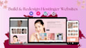 build or redesign hostinger wordpress website