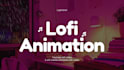 create lofi loop animation lofi animation for music lofi video animation