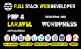 expert full stack developer specializing in backend and wordpress development
