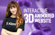design an interactive and 3d animated webflow website