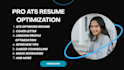 write ats optimized resume, cover letter, and linkedin