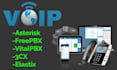 deploy voip system, 3cx, asterisk, freepbx, vital and fusion