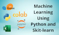 create machine learning models using python