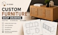 do furniture drafting for custom furniture