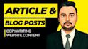 professional SEO website content and copywriting services