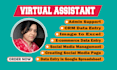 do virtual assistant, admin support real estate skiptracing, google map scraping