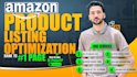 do amazon listing optimization SEO easy ranking keywords, description