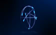 create a 3D atomic video intro