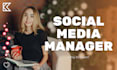 be your social media marketing manager and content creator