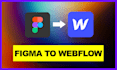 do webflow website design, redesign or figma to webflow