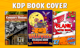 do attractive amazon kdp book cover design
