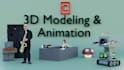do a small scale 3d modeling and animation