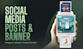design professional social media posts for your brand