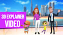create a 3d animated explainer video for your business