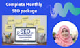 do a full SEO package with link building