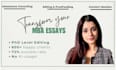 edit your MBA essays into a standout application