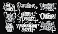 make graffiti tag with spray paint textures for your logo