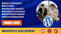 do wordpress website development, design or redesign