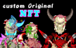 create mutant nftart collection