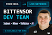 build bittensor subnet, miner, validator node and ai integration