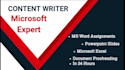 make assignments on ms word, ppt slides in 24 hours