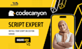 install PHP, laravel, codecanyon script and customize