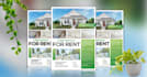 do modern professional real estate flyer in 24 hours