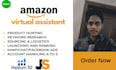 be the virtual assistant of your amazon fba seller account