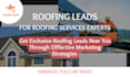 do roofing ads roofing landing page to get roofing leads