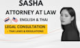 provide legal counsel regarding thai laws
