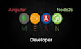 develop a full stack node js and angular web site, web application