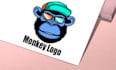 design awesome monkey logo with satisfaction guarantee