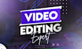 do professional video editing for youtube and social media