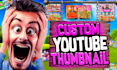 design a catchy youtube thumbnail that gets 5x more views