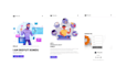 create responsive websites in HTML, CSS, javascript, react js, node js