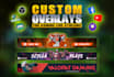 create overlay for livestreaming pc mobile console games