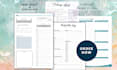 design a layout for your digital planners