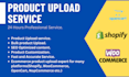 be your product listing expert on your shopify woocommerce store