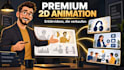 boost your conversion with premium 2d explainer videos