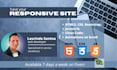 make a custom website in html, CSS and javascript