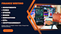 write SEO articles on forex, stock and investments
