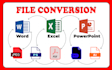 convert your files to different file types