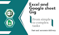solve excel spreadsheet and google sheets problems