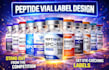 do peptide sarms, vial label, sprays product label design