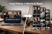 turn podcasts and long videos into engaging shorts and reels