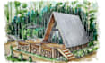 draw an architectural sketch for commercial use