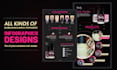 create business infographic, flowchart, and a diagram